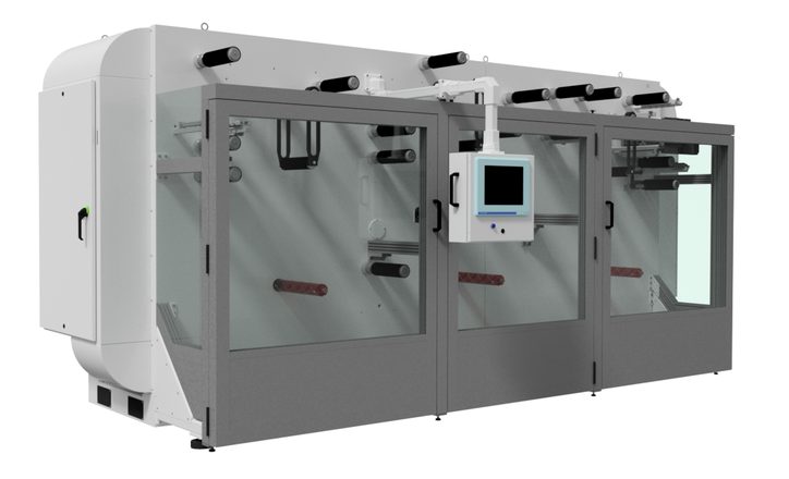 IMC coating machine on the production floor