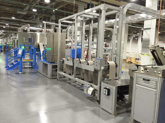Customer witness test at the IMC Birmingham facility