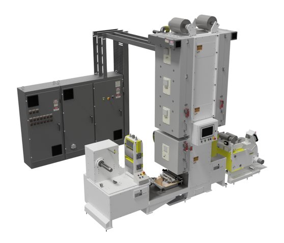 IMC dip coating machine engineering render