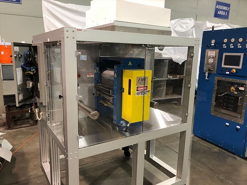 IMC heated roll calender