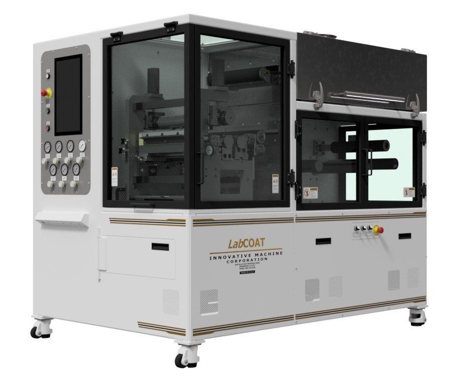 IMC LabCOAT lab coater — 305 mm lab-scale roll-to-roll coating system