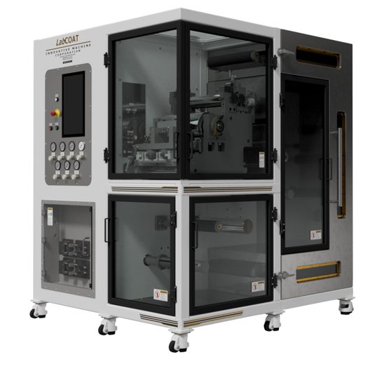 IMC pilot coater with integrated drying