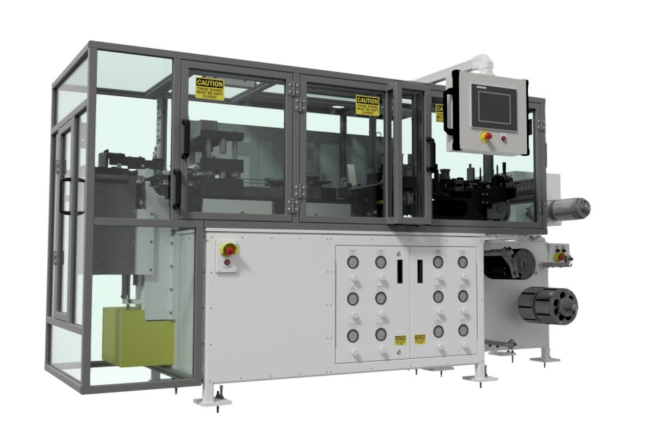IMC specialized converting machine with full safety enclosure