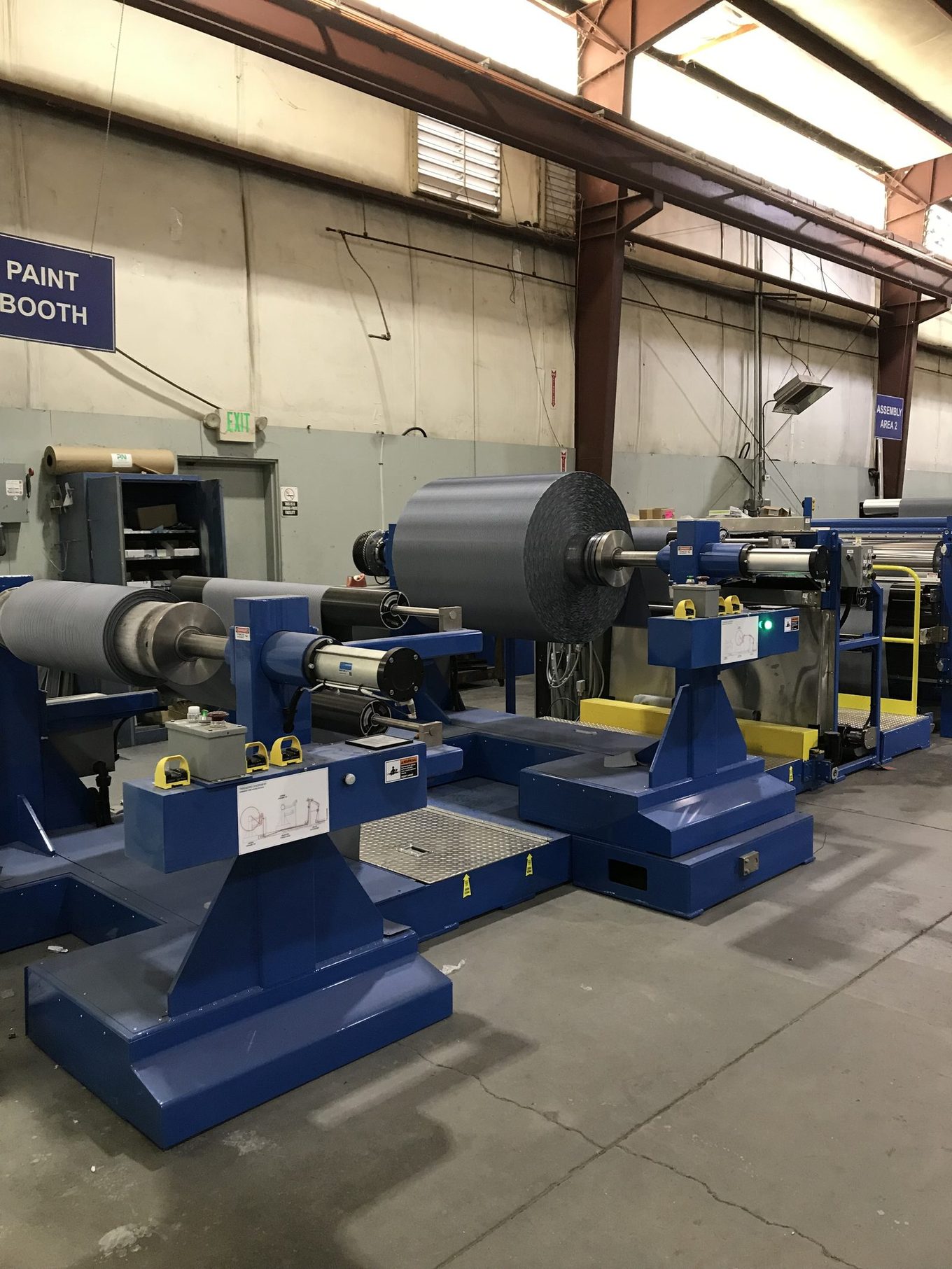IMC winding system for precision roll building